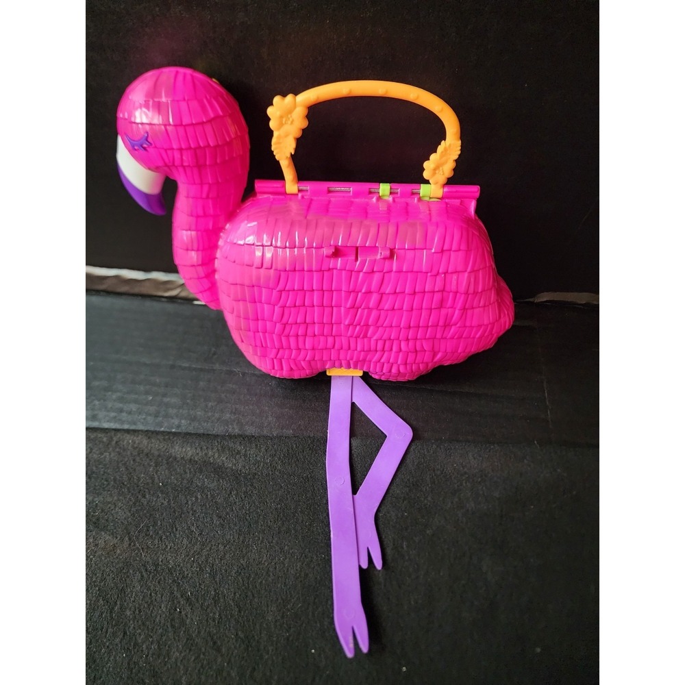 Polly Pocket Flamingo Party Carrying Case 2021 Mattel